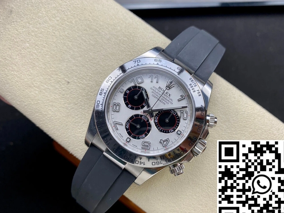 White Cosmograph Clean Factory Rolex Daytona 116519 Dial Silvery 0515